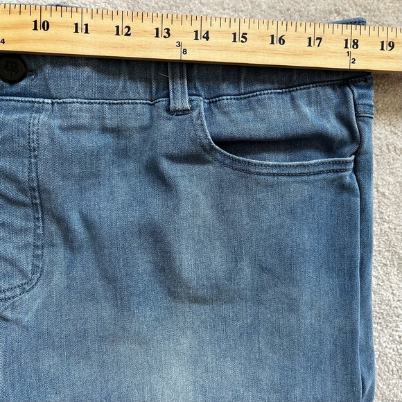 BETABRAND DENIM WORK YOGA PANTS SIZE XXL CASUAL CHIC COMFY STYLISH PULL ON - Picture 5 of 8